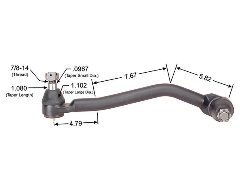 DS986 GMC DRAG LINK